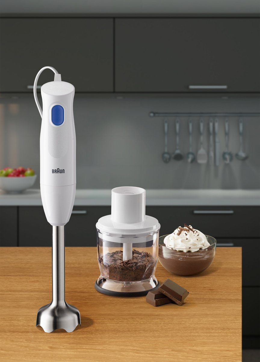 Braun MultiQuick 1 Staafmixer (Wit) - 44% Korting!