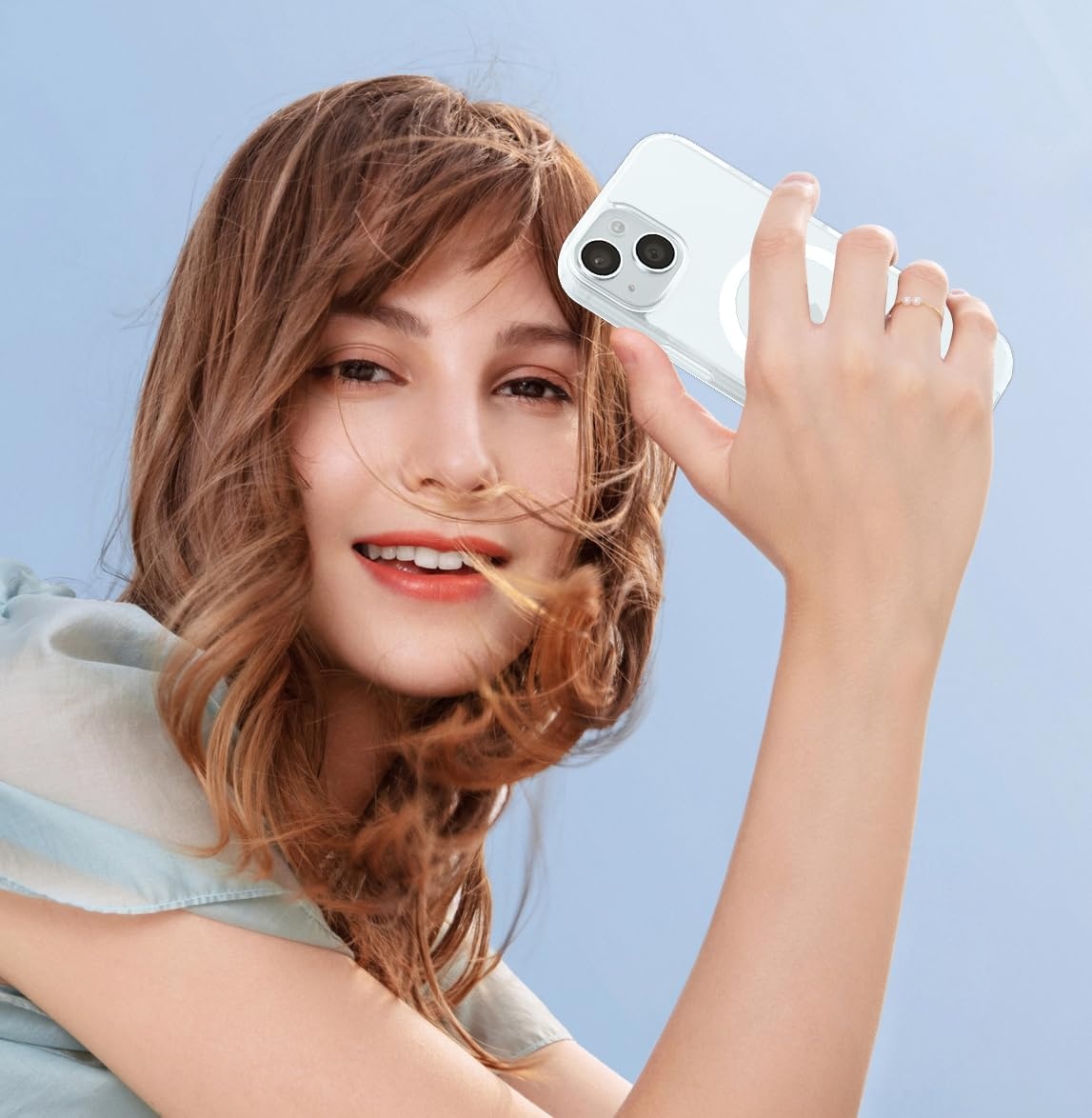 Magnetische iPhone 14 Hoes + 2x Screenprotector & Cameralensbescherming (37% KORTING!)