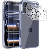 Magnetische iPhone 14 Hoes + 2x Screenprotector & Cameralensbescherming (37% KORTING!)