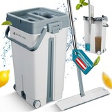 Dweilmop met Emmer & Rolfunctie - 55% Korting! - Retourproduct