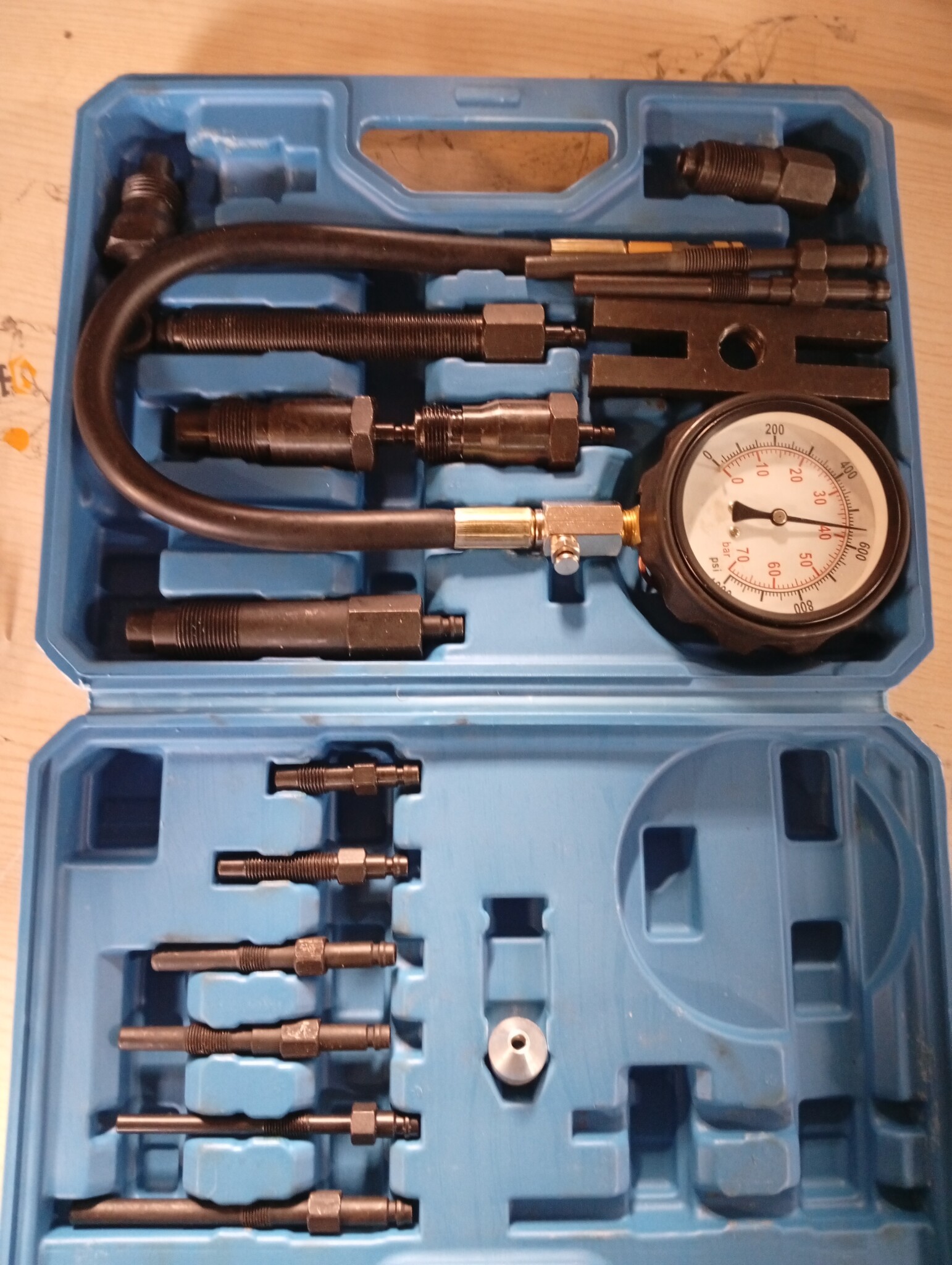 Diesel Motor Compressiemeter Set 1000PSI/70 Bar - 55% Korting