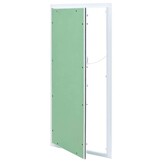 vidaXL Inspectieluik Wit Aluminium & Platenbord (45x85cm) - 35% Korting