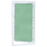 vidaXL Inspectieluik Wit Aluminium & Platenbord (45x85cm) - 35% Korting