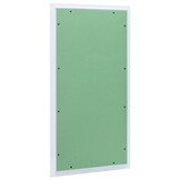 vidaXL Inspectieluik Wit Aluminium & Platenbord (45x85cm) - 35% Korting