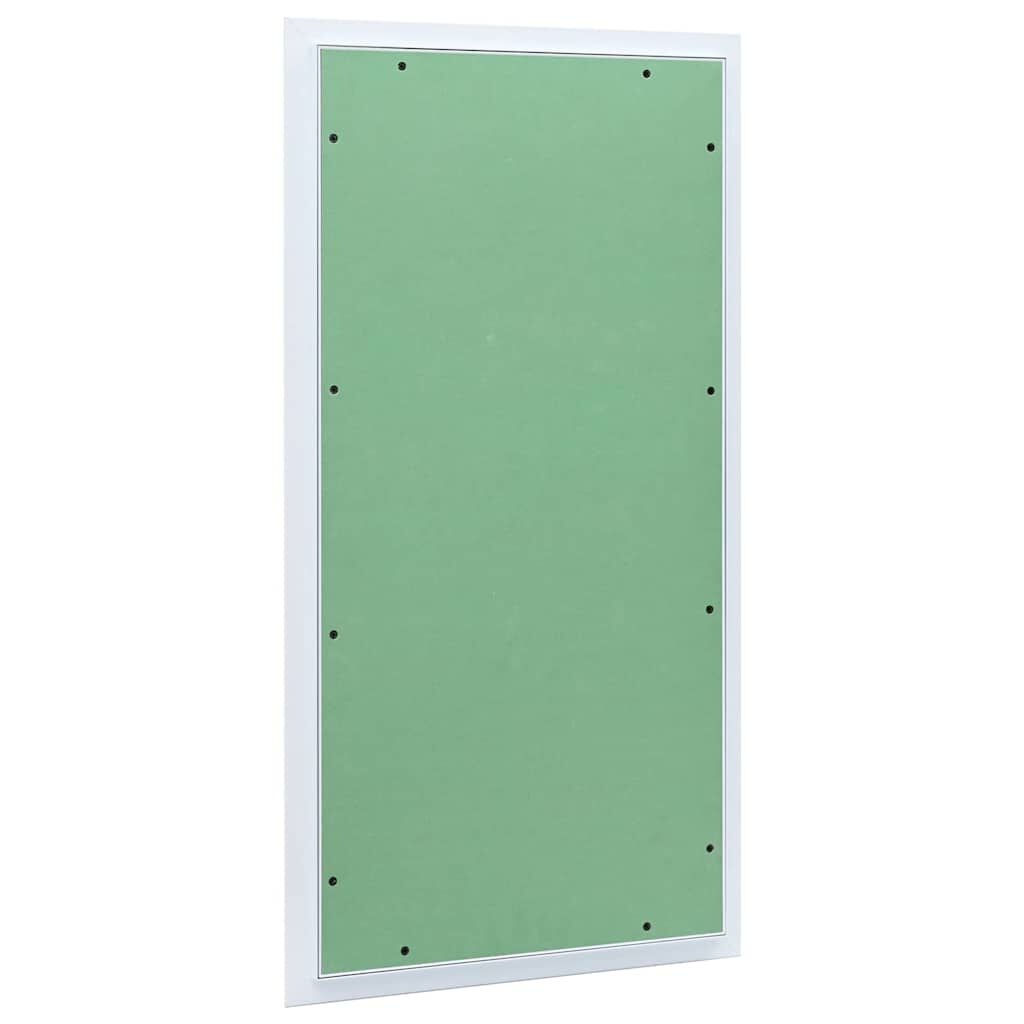 vidaXL Inspectieluik Wit Aluminium & Platenbord (45x85cm) - 35% Korting