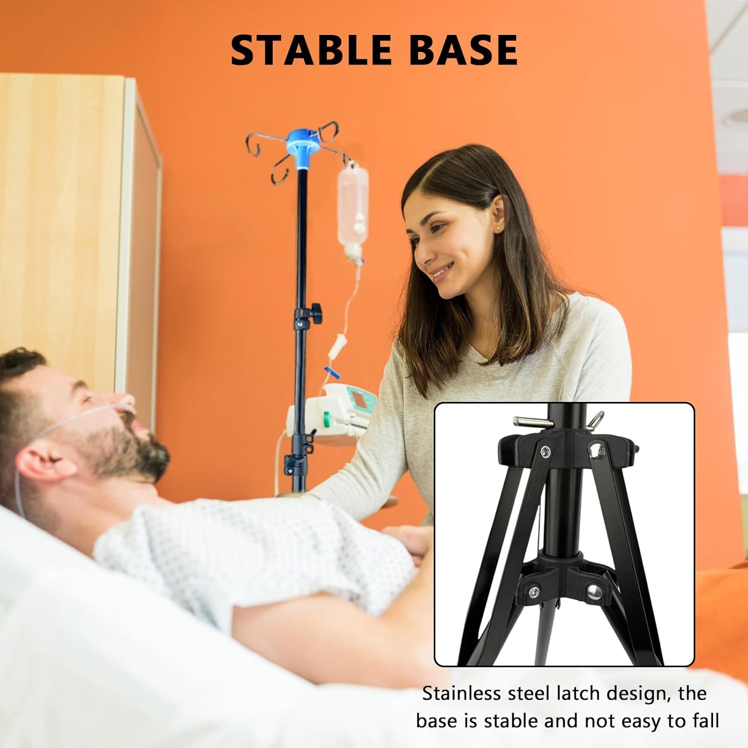 Verstelbare Infuusstandaard (90-190cm) - 55% Korting