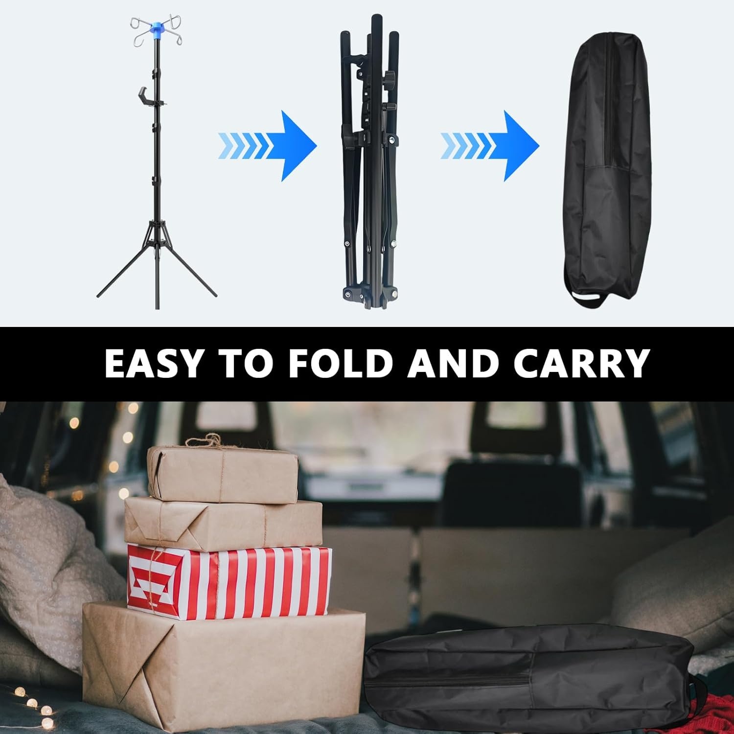 Verstelbare Infuusstandaard (90-190cm) - 55% Korting