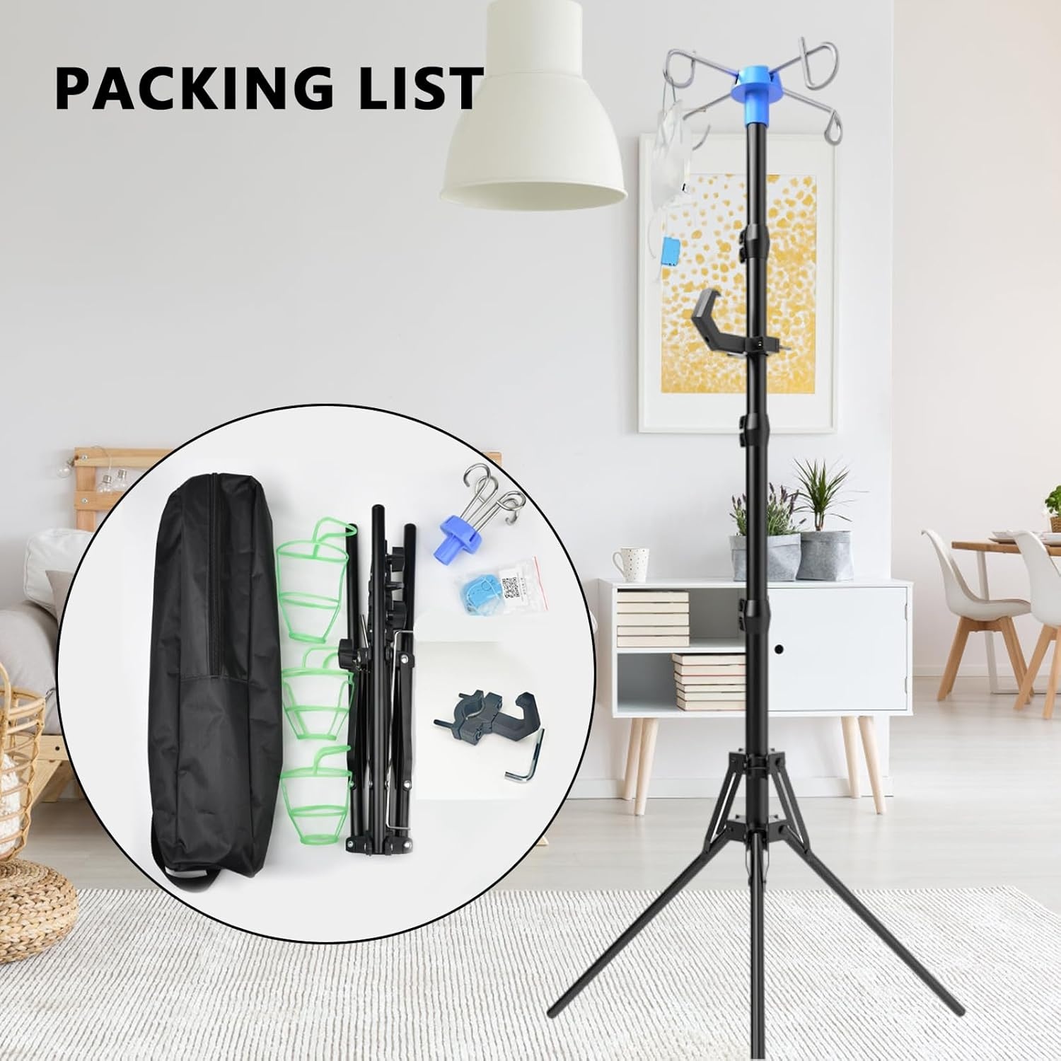 Verstelbare Infuusstandaard (90-190cm) - 55% Korting