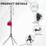 Verstelbare Infuusstandaard (90-190cm) - 55% Korting