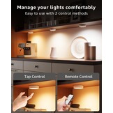 37% Korting! Draadloze LED Spot - Oplaadbaar met Afstandsbediening