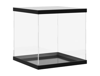 VidaXL Vitrine Transparant Acryl 30x30x30 cm - 35% Korting!