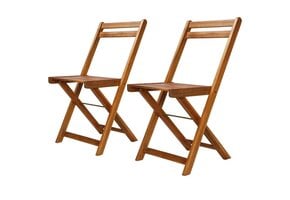 VidaXL Bistrostoelen 2 stuks massief acaciahout - 41% Korting!