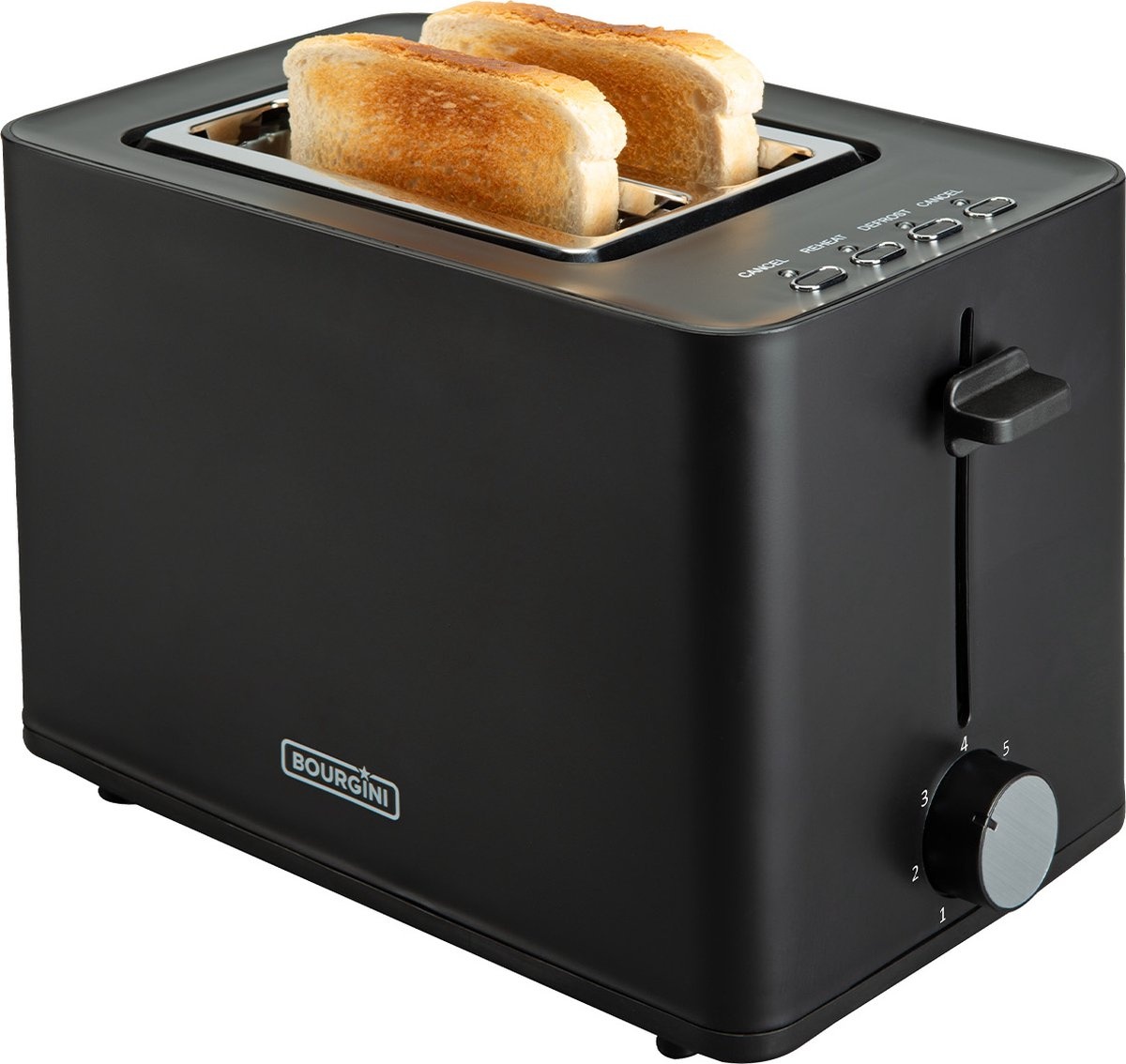 Bourgini Tosti Toaster & Broodrooster - Zwart - 46% Korting!