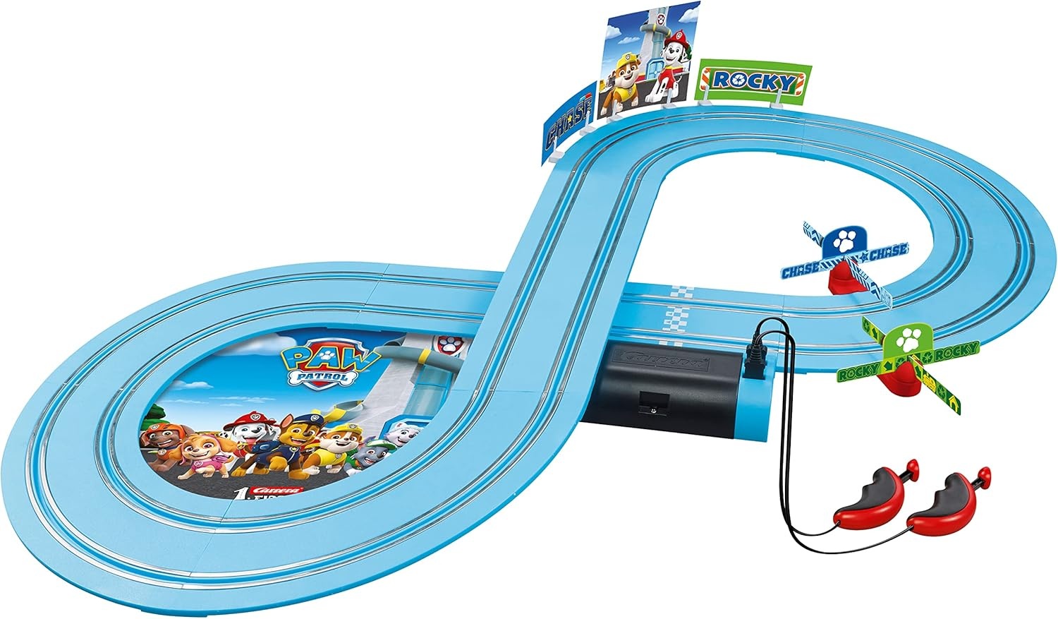 Carrera First Paw Patrol Racebaan (47% korting) - 2.4m, Batterij, Vanaf 3 jr