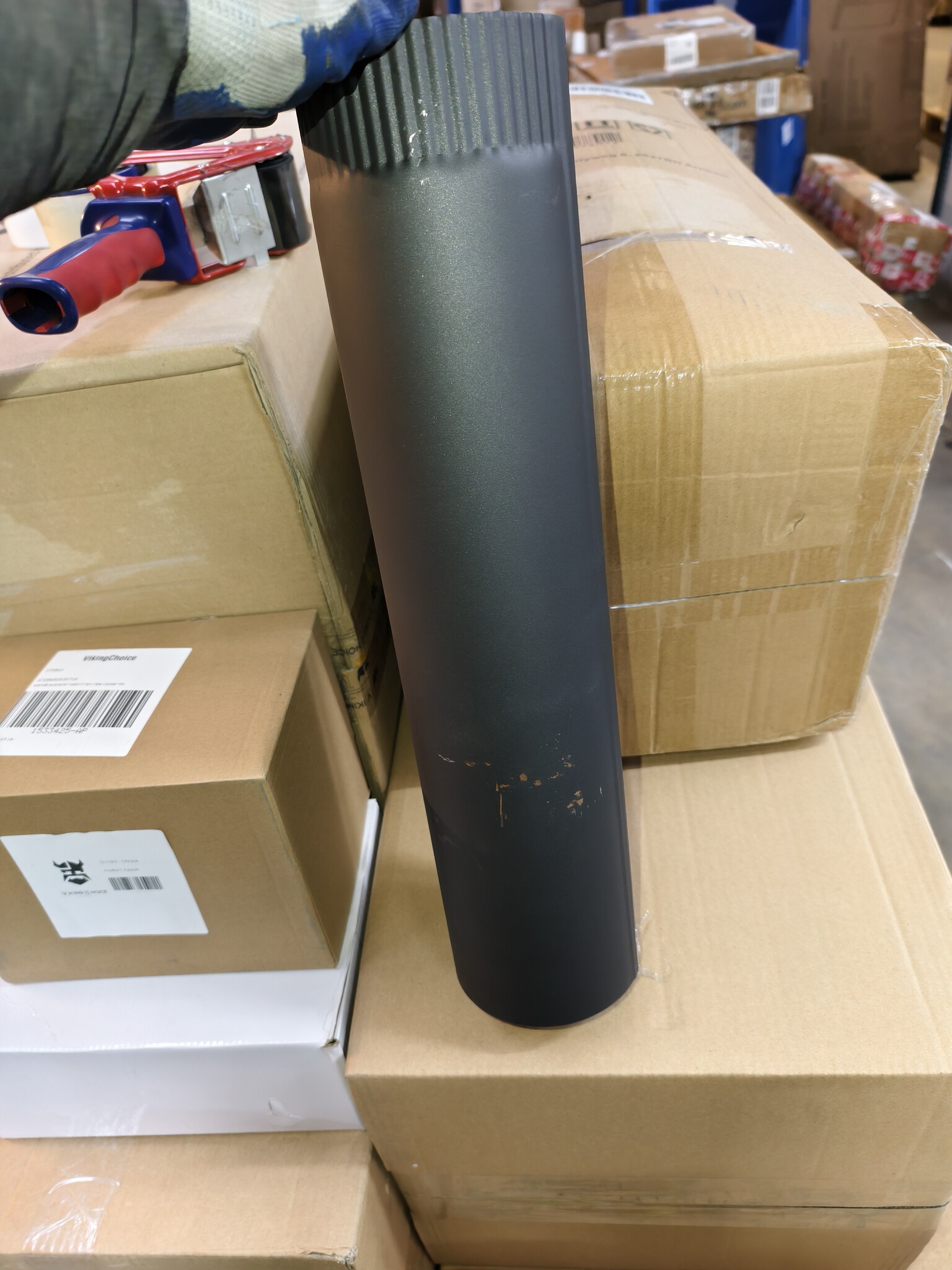 Kachelpijp Staal Zwart Ø120mm (50cm) - 71% Korting!