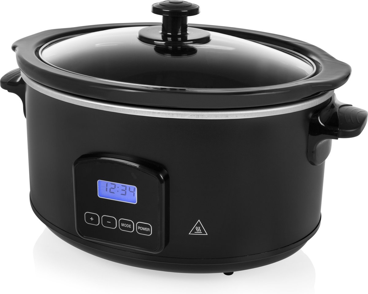 Tristar Slowcooker 180W - VS-3920 - 4.5L - Keramische binnenpan - Zwart
