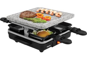 Tristar Gourmetset RA-2745 - 4 Pers. - 600W - Steengrill - 48% Korting