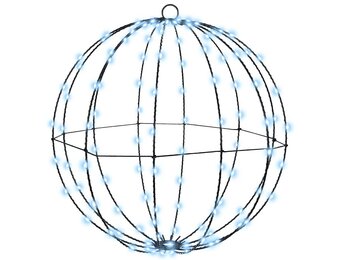 vidaXL Lichtgevende Bal met 120 LED (Koudwit, 40cm) - 53% Korting!