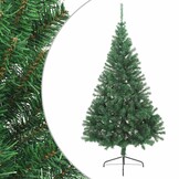 VidaXL Halve Kunstkerstboom 180 cm PVC - 64% Korting!