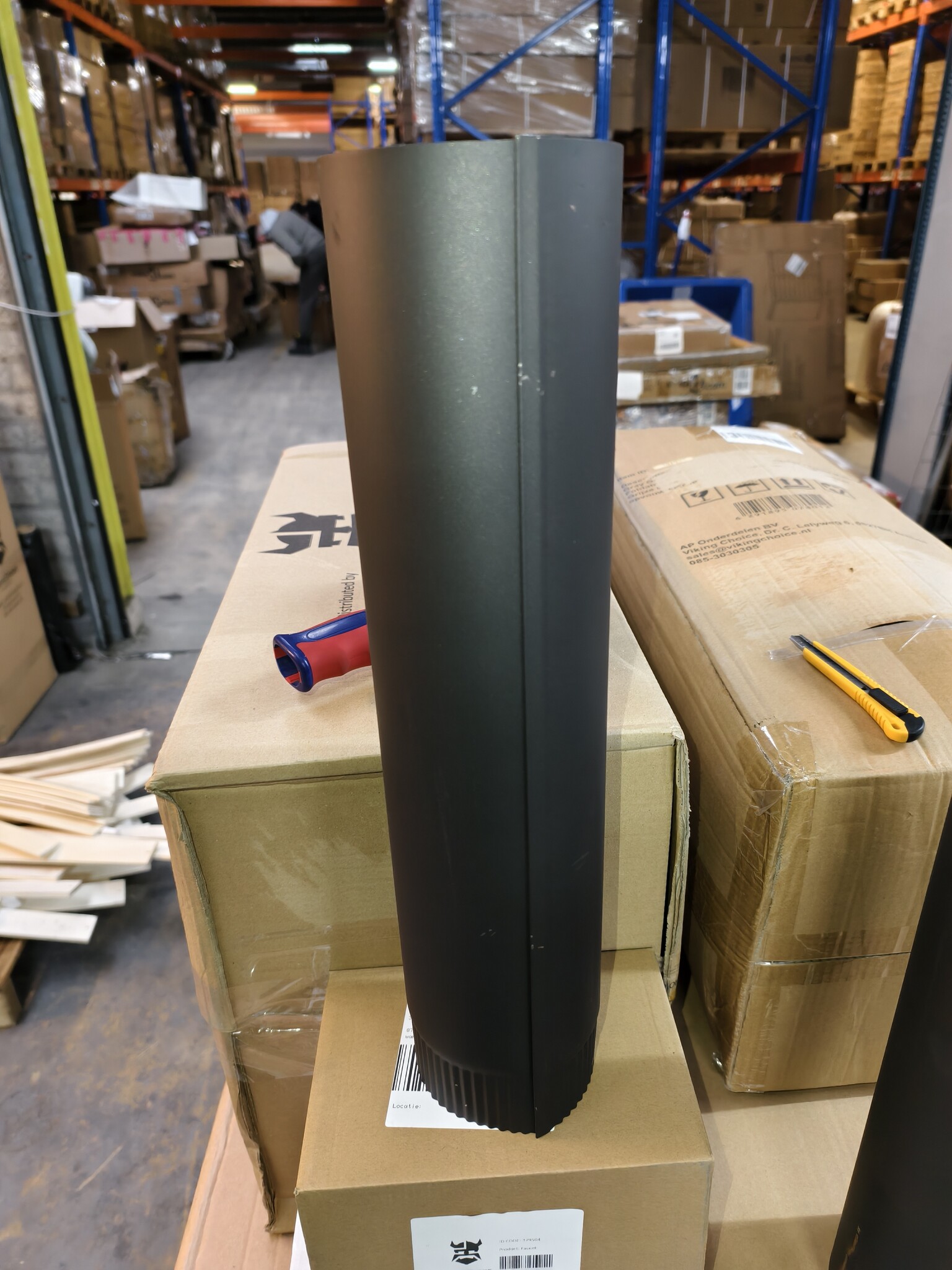 Kachelpijp Staal 120mm - 50cm Zwart - 67% Korting!