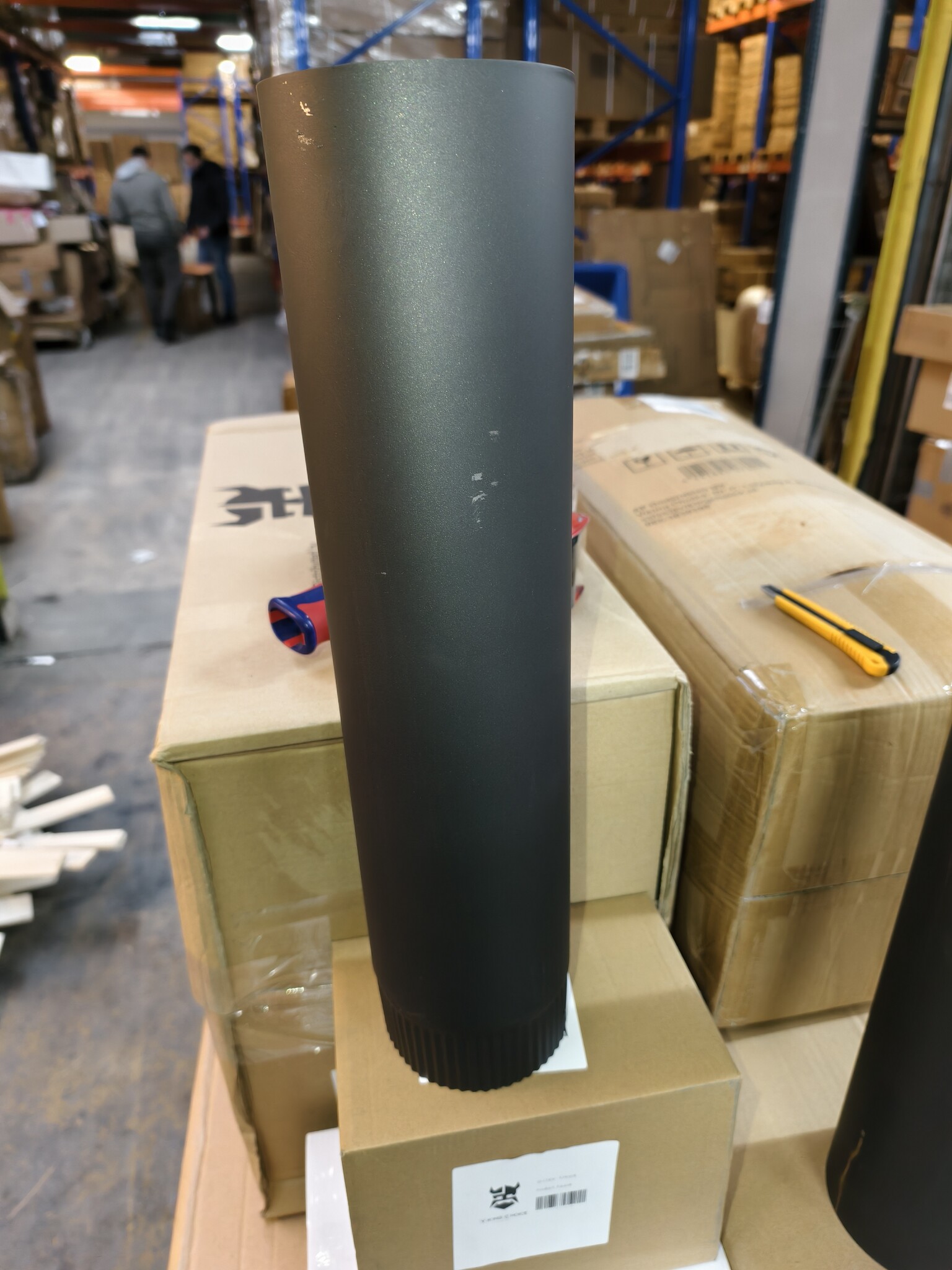 Kachelpijp Staal 120mm - 50cm Zwart - 67% Korting!