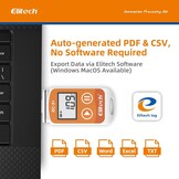 Elitech RC-5+ TE PDF USB Datalogger met Externe Sensor - 37% Korting