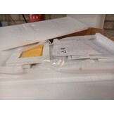 vidaXL Bijzettafeltje met lade - Wit - 67% Korting