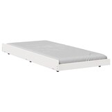 VidaXL Bedframe Wit 100x200cm - 59% Korting! | Massief Grenenhout