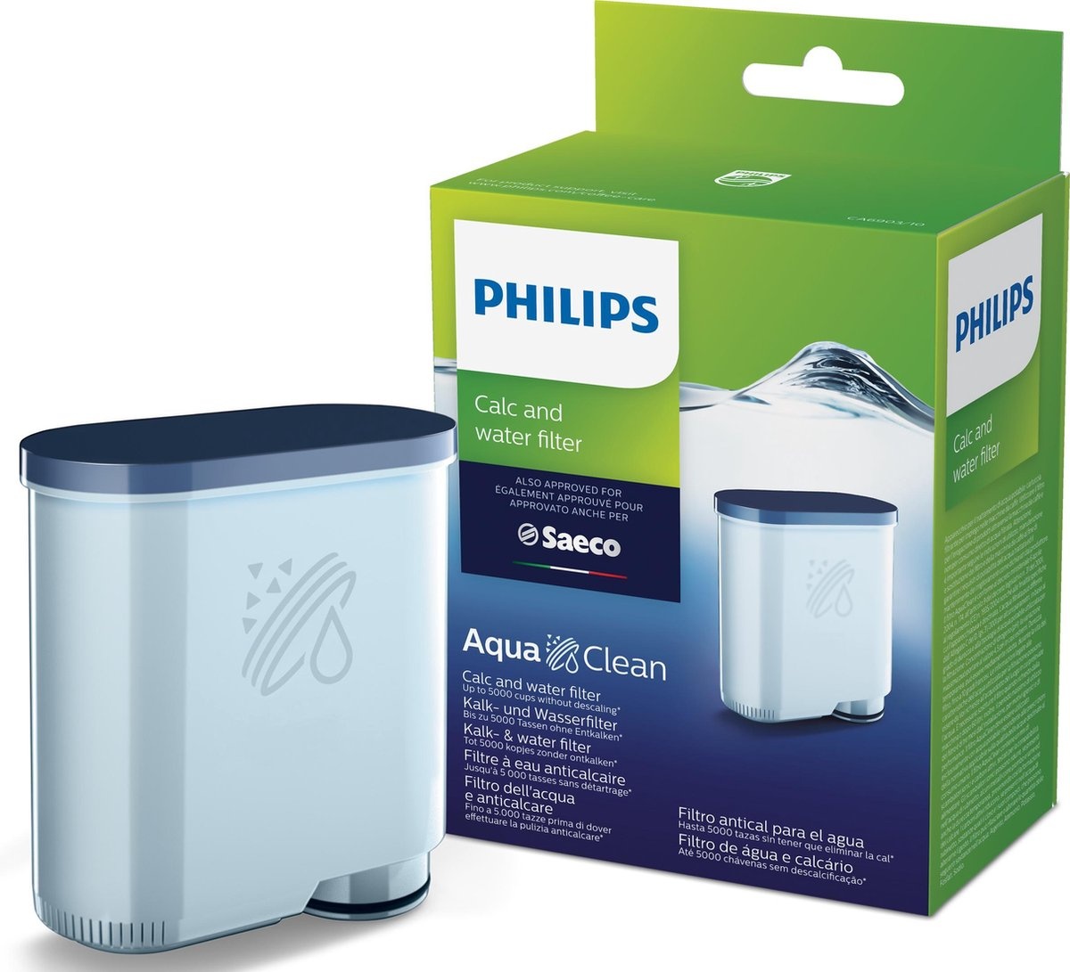 Philips/Saeco AquaClean CA6903/10 Koffiemachinereiniger - 47% Korting!