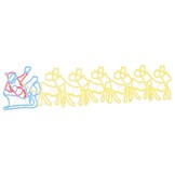 vidaXL Kerstdecoratie LED PVC Multikleur 69x79 cm - 47% Korting!