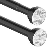 Douche Rail Gordijnstang 185-250cm Wit - 30% Korting!