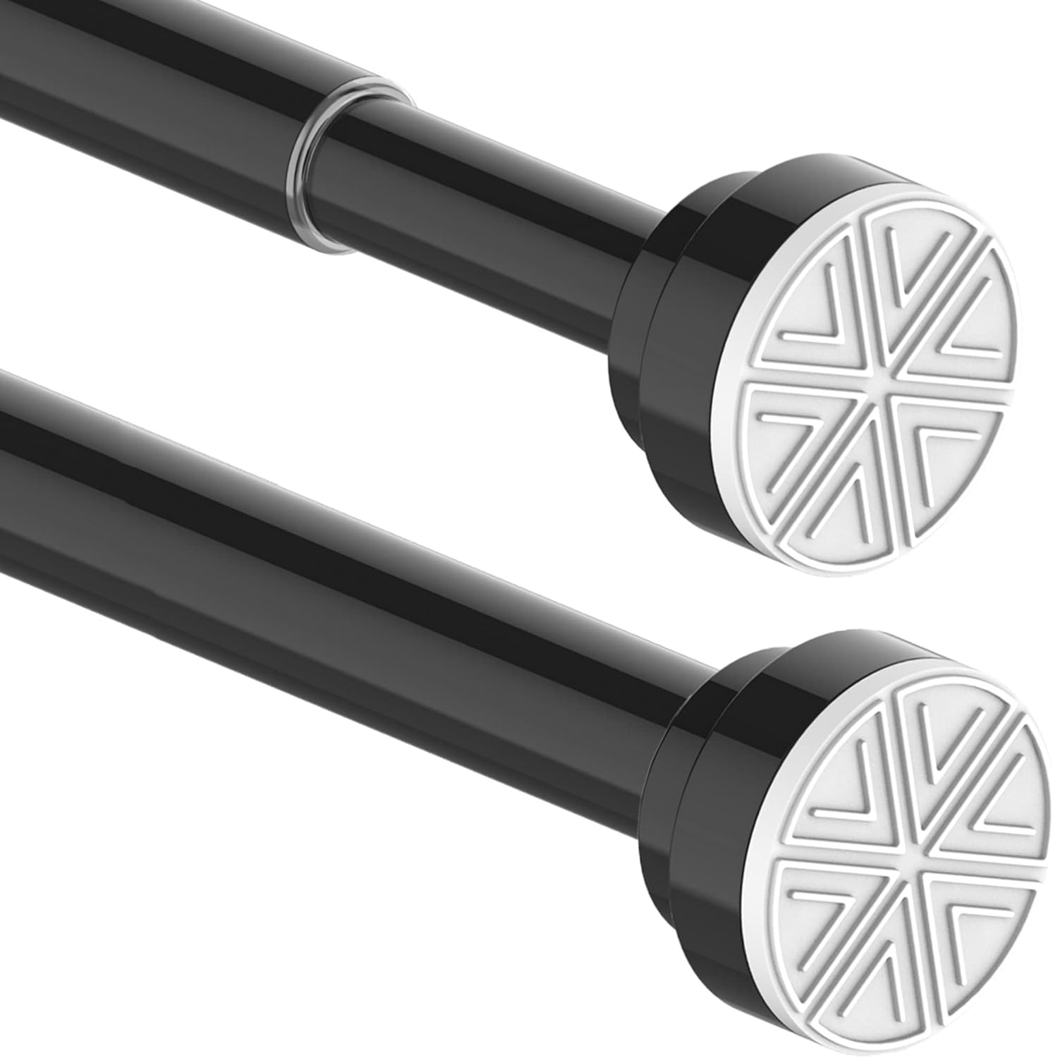 Douche Rail Gordijnstang 185-250cm Wit - 30% Korting!