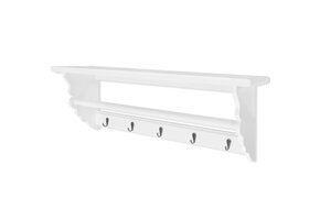 vidaXL Kapstok barokstijl MDF Wit - 67% Korting!