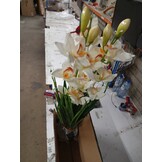 vidaXL Kunstplant Orchidee Cymbidium 100cm - 79% Korting