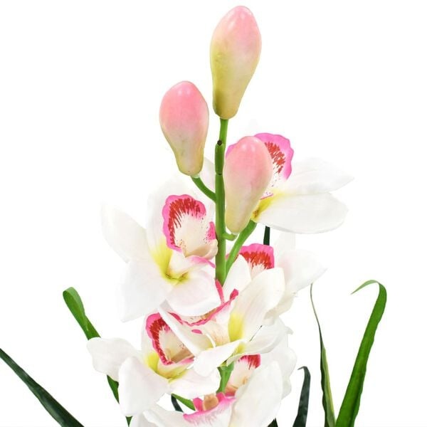 vidaXL Kunstplant Orchidee Cymbidium 100cm - 79% Korting