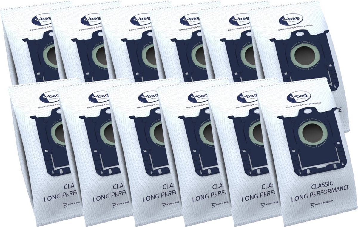 AEG S-bag GR201SM Stofzuigerzakken (12 stuks) - 57% Korting!