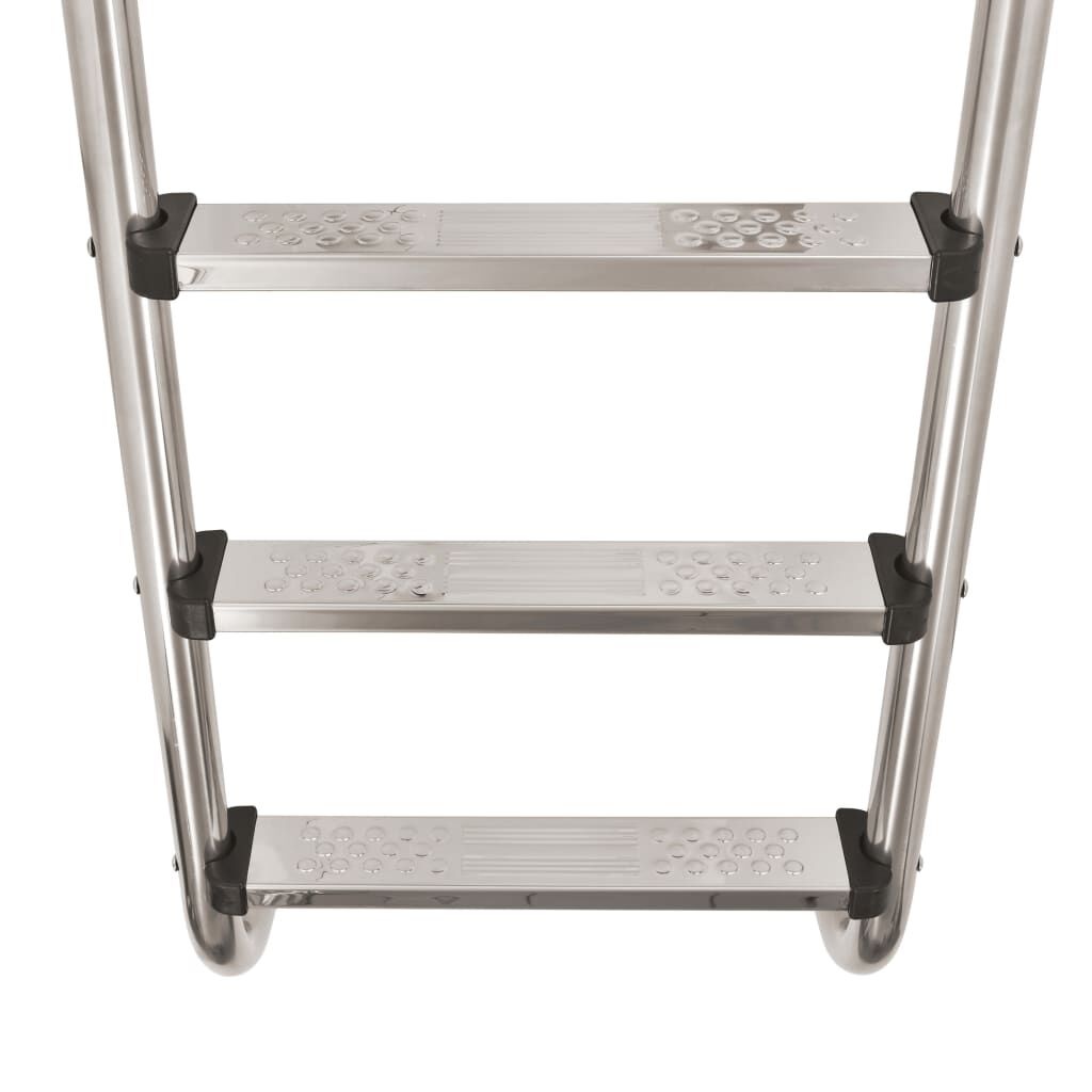 vidaXL Zwembadladder 3-sporten RVS 120cm - 43% Korting!