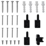 vidaXL Hordeur Antraciet 100x215 cm - 61% Korting!