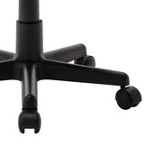 vidaXL Kantoorstoel 44x52x100 cm mesh stof zwart