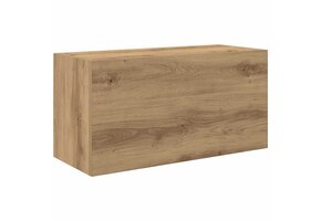 vidaXL Wandkast Artisanaal Eiken - 60x25x30 cm | 30% Korting