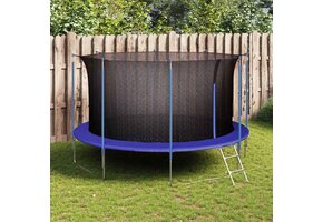 Trampoline Veiligheidsnet Zwart 3,96m Ronde Trampoline - 57% Korting!