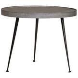 vidaXL Salontafel Set (2x) - Zilver/Zwart Bewerkt Hout - 64% Korting