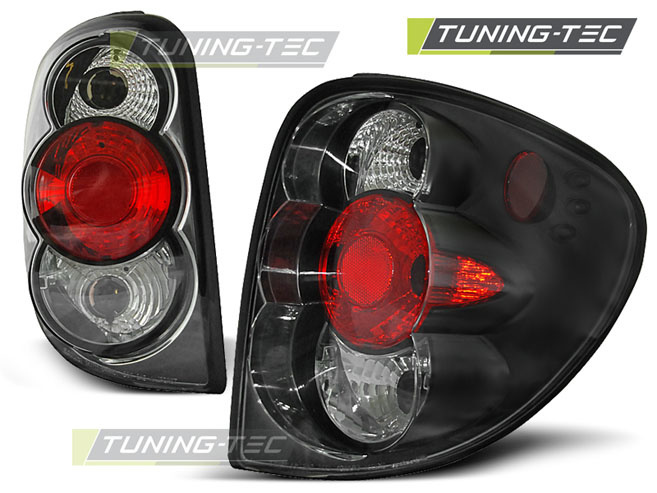 Achterlichten CHRYSLER VOYAGER 03 01-03 04 ZWART