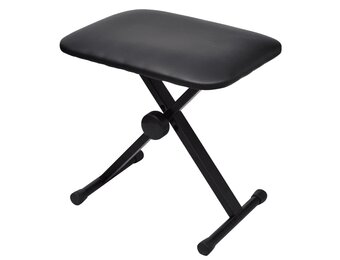 vidaXL Keyboard-/pianokruk verstelbaar en inklapbaar