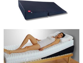 SONNO+ Wigkussen Blauw (30% Korting) - Comfort en Welzijn