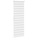 vidaXL Zebra Rolgordijn Wit 85x200cm - 30% Korting!