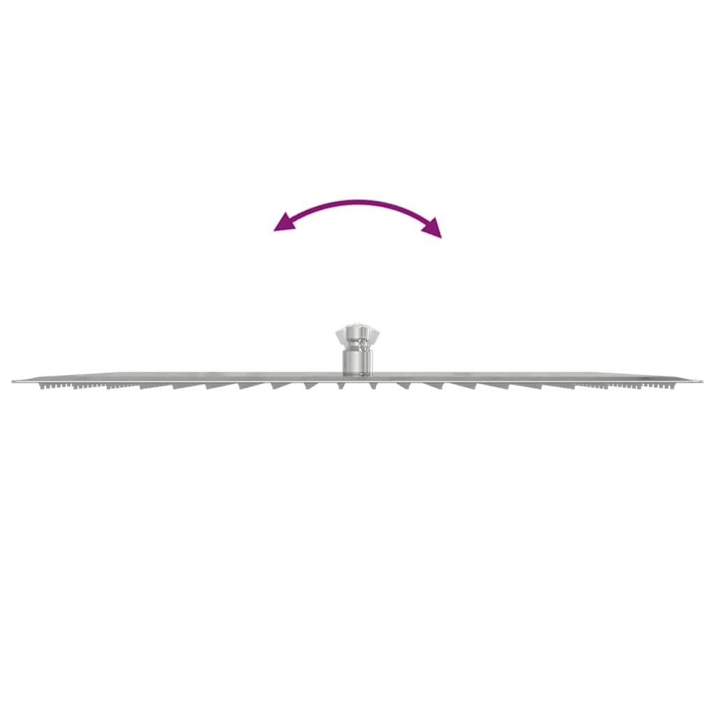 vidaXL Regendouchekop Vierkant 50x50cm RVS - 35% Korting!