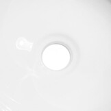 vidaXL Wasbak Keramiek Wit 28x28x10 cm | 35% Korting