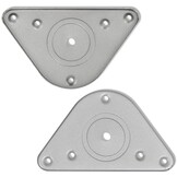 Verstelbare Tafelpoten Chroom 87cm (4 st.) - Nu 30% Korting!