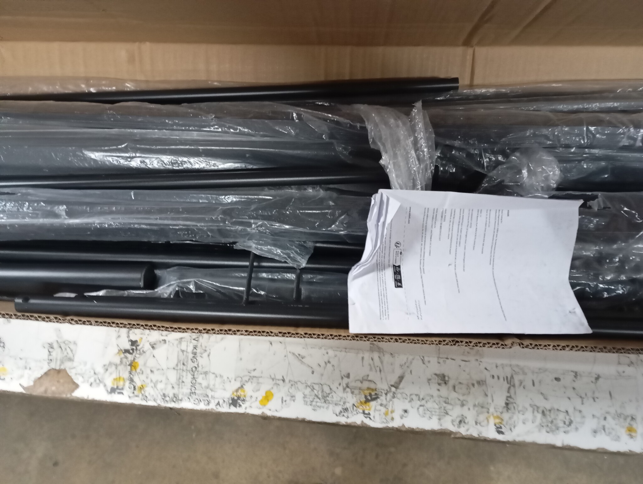 vidaXL Bedframe Metaal Zwart 120x200 cm - Nu 55% Korting!